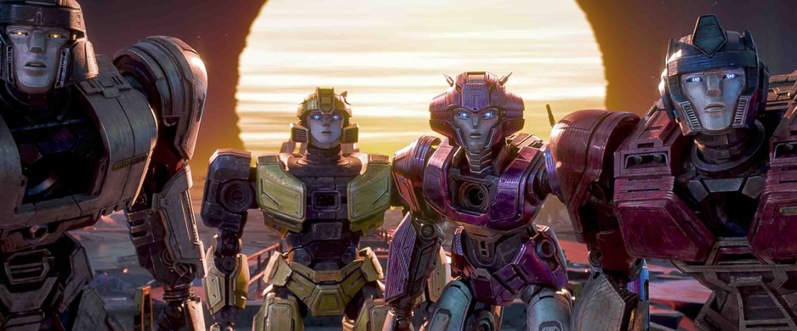 Screenshot from Transformer's one for a trailer breakdown of the Transformer's One